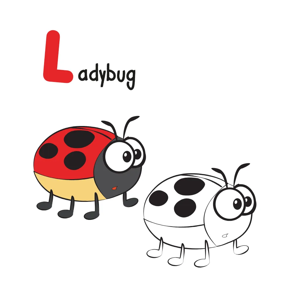Alphabet Letter L Coloring Page coloring page