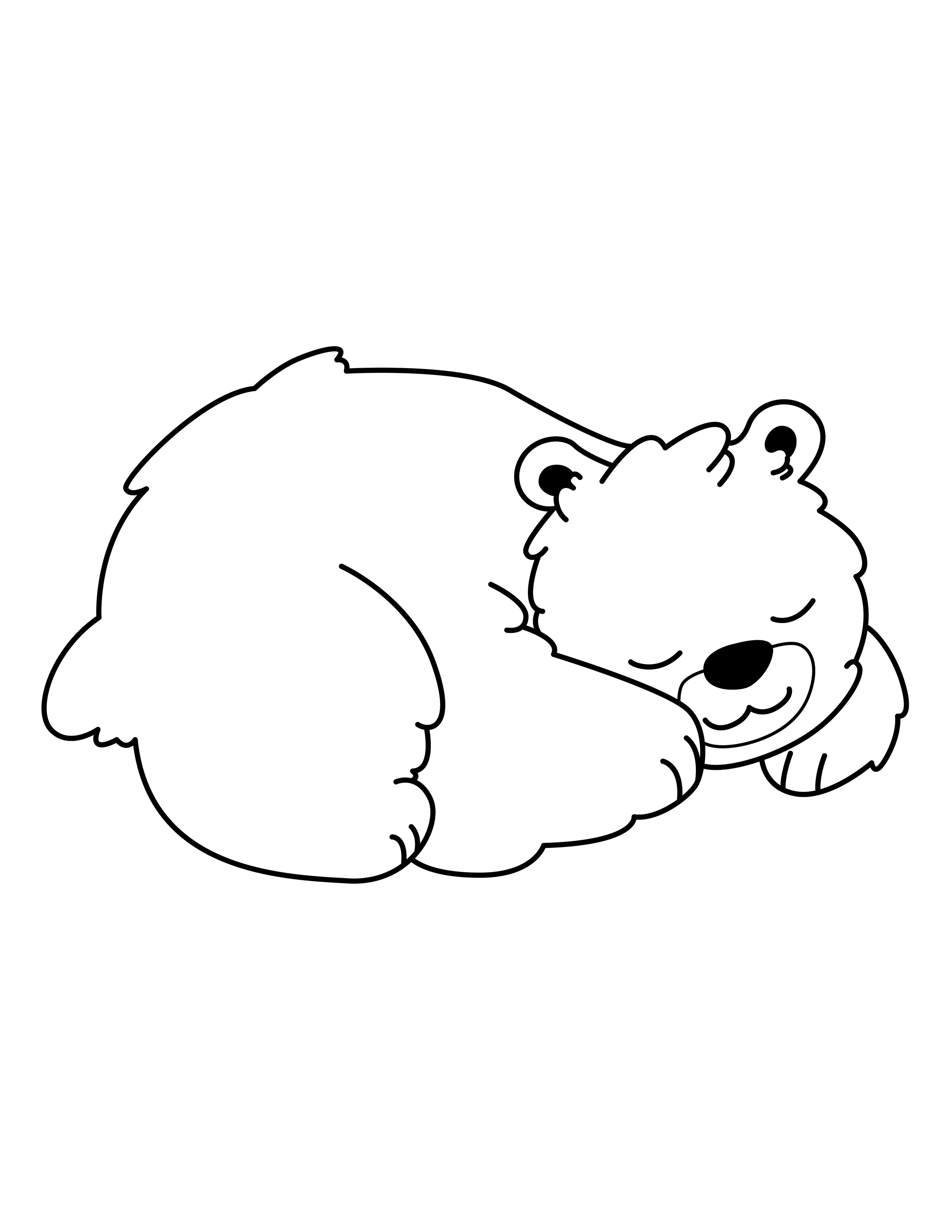Bear printable