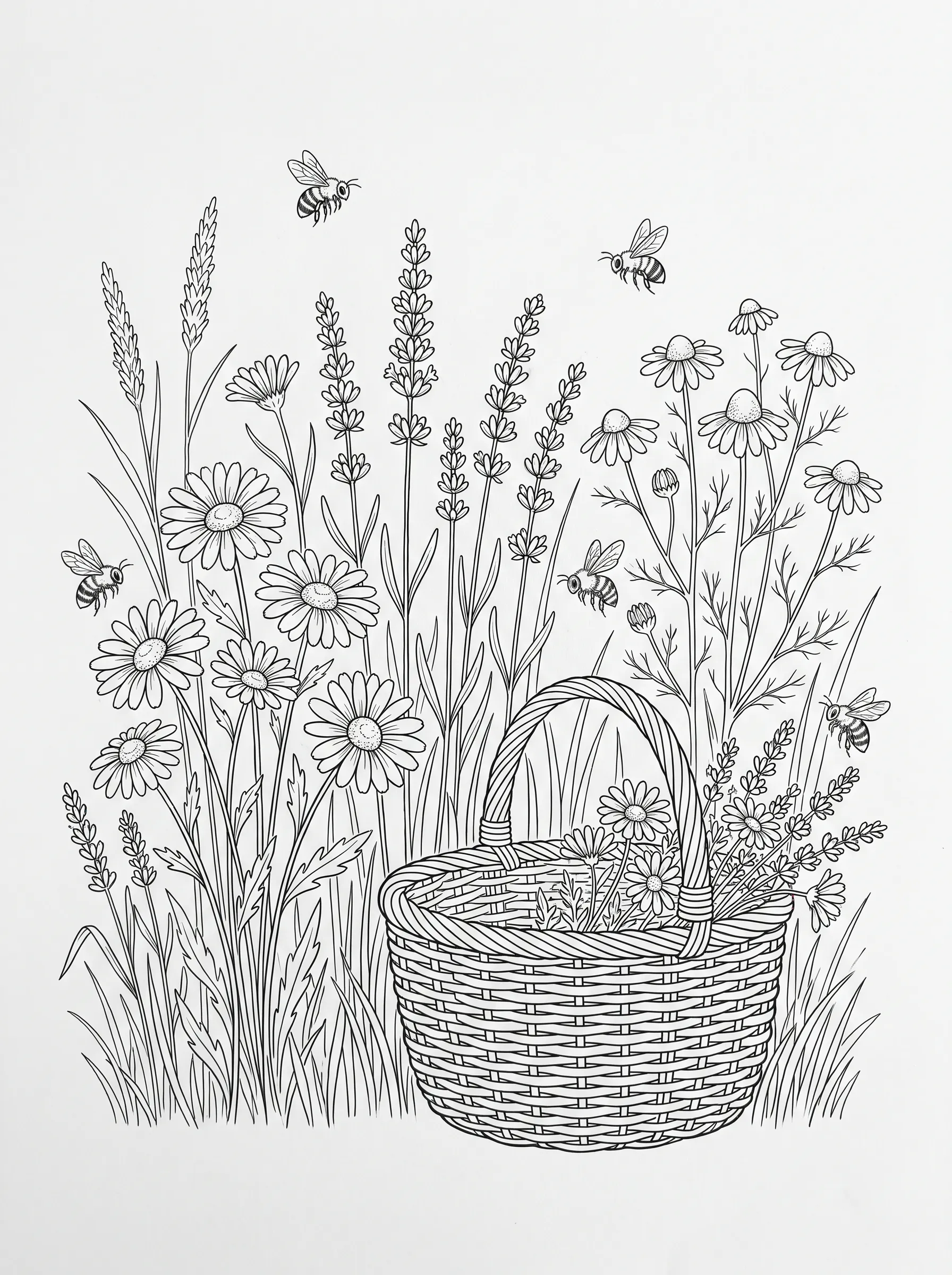 Cottagecore Wildflower printable