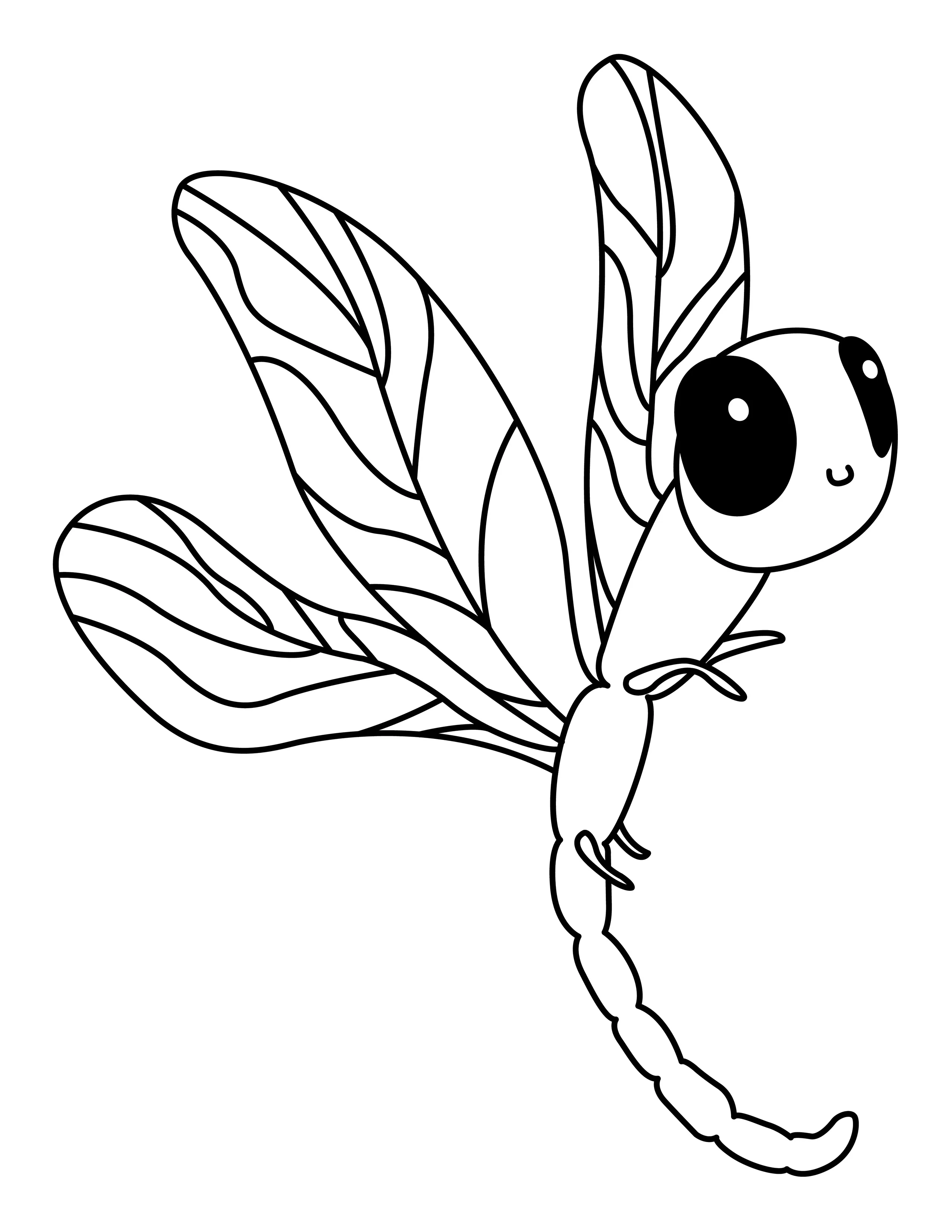 Dragonfly printable