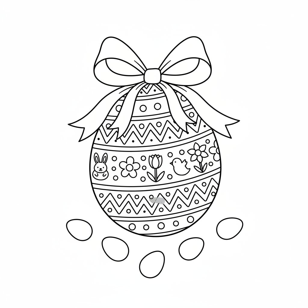 Easter Egg coloring page