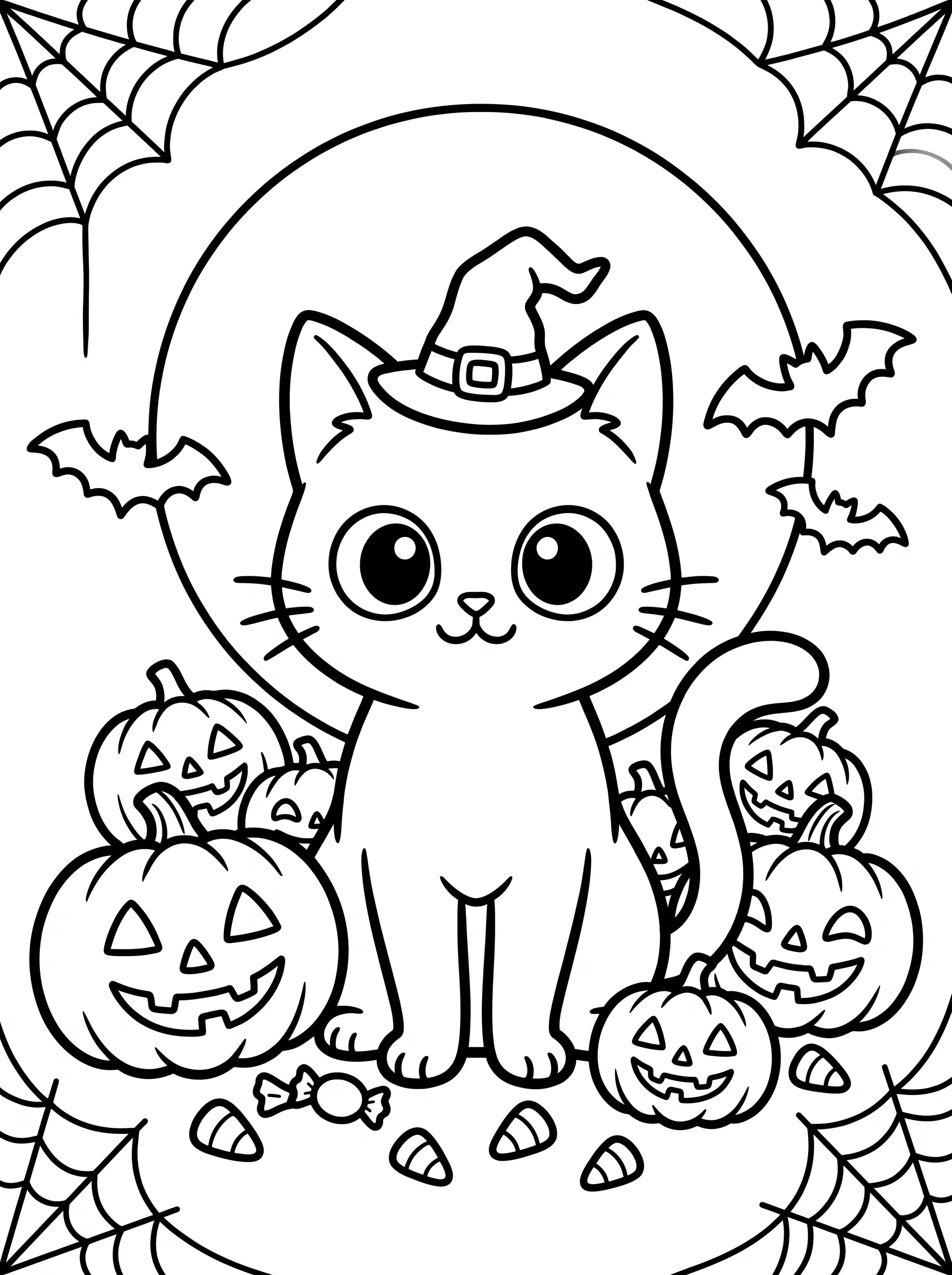 Halloween Kitty printable