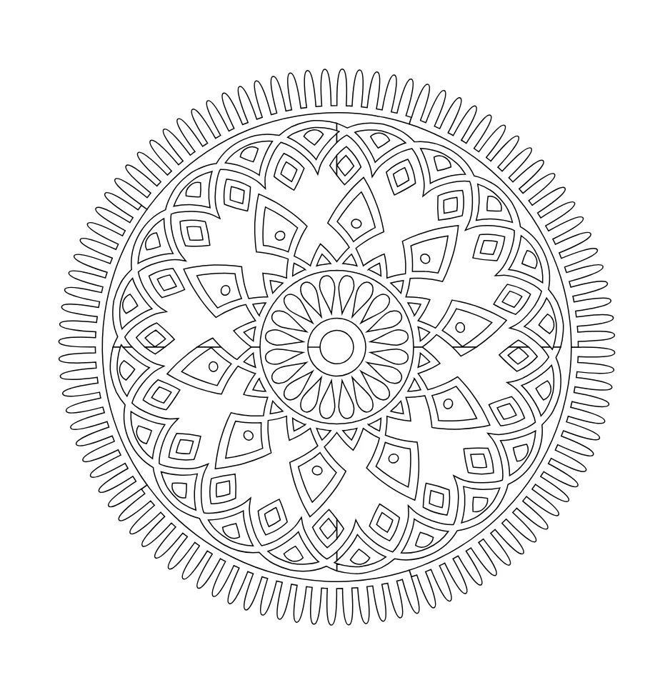 Mandala Coloring Page 29 coloring page