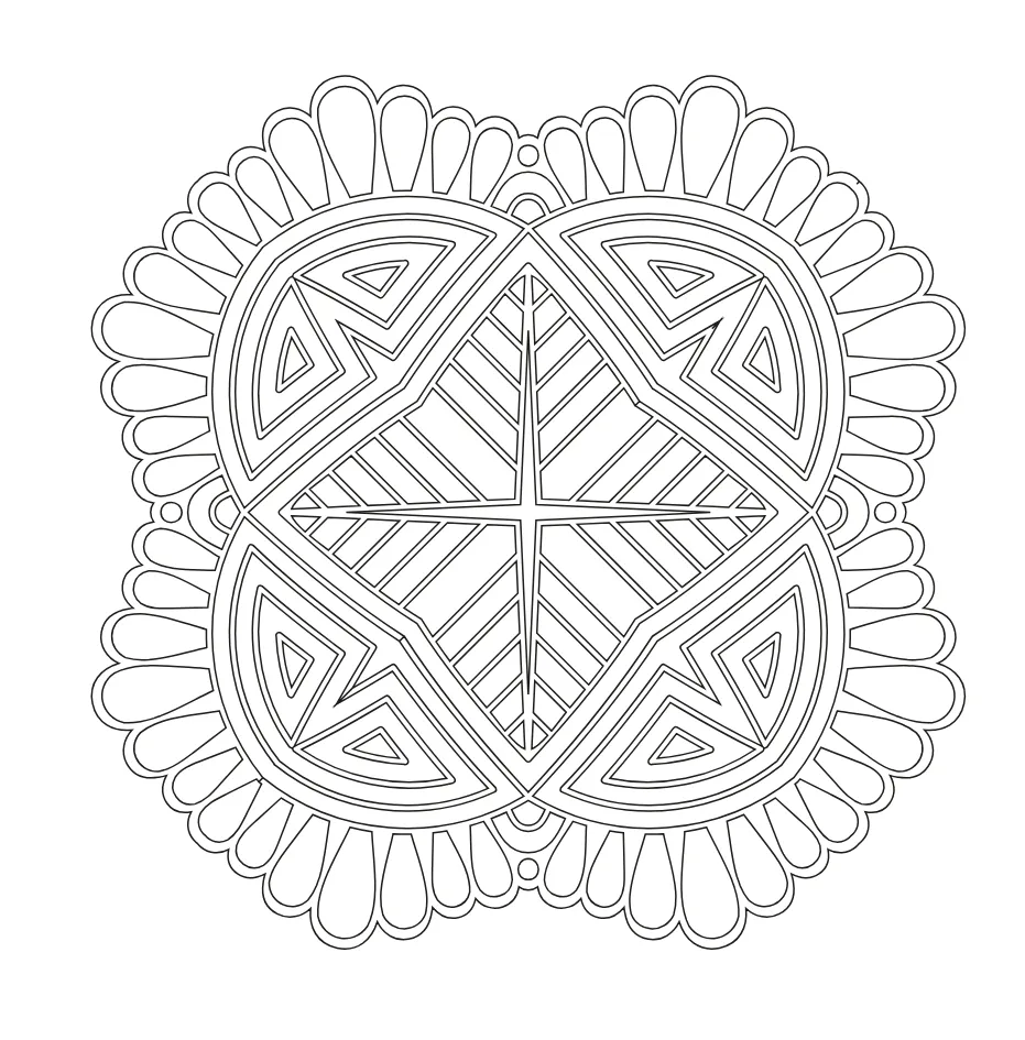 Mandala Coloring Page 3 coloring page