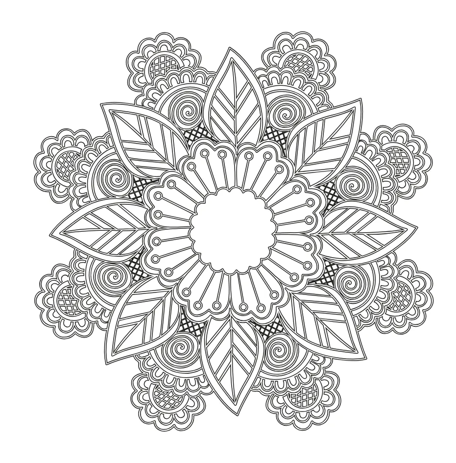 Mandala Coloring Page 37 coloring page