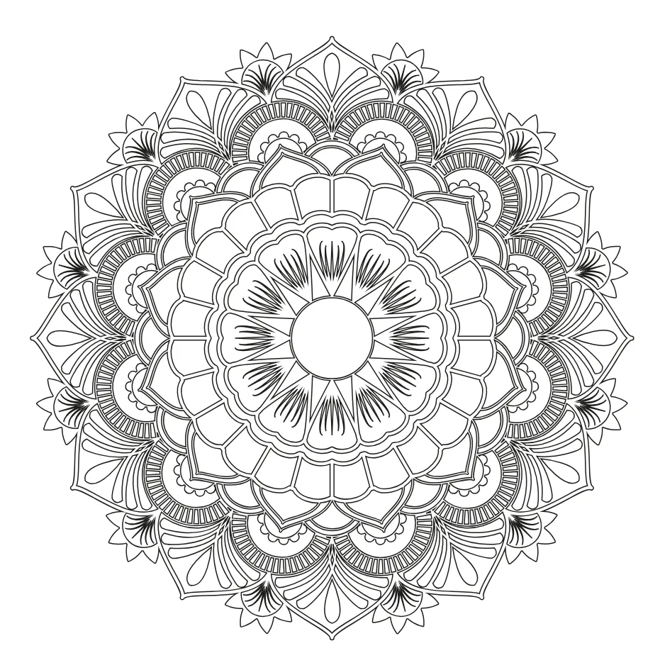 Mandala Coloring Page 42 coloring page