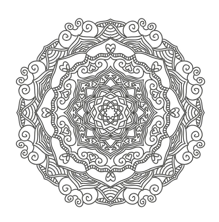 Mandala Coloring Page 47 coloring page