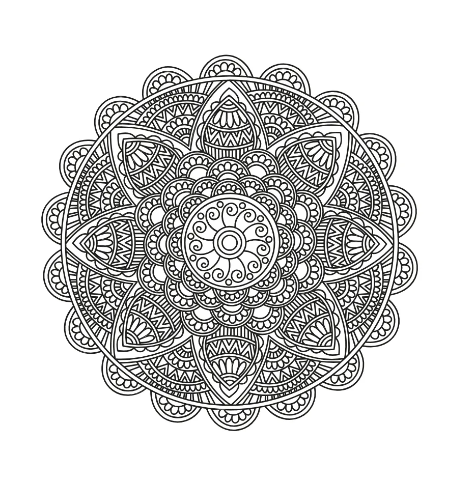 Mandala Coloring Page 48 coloring page