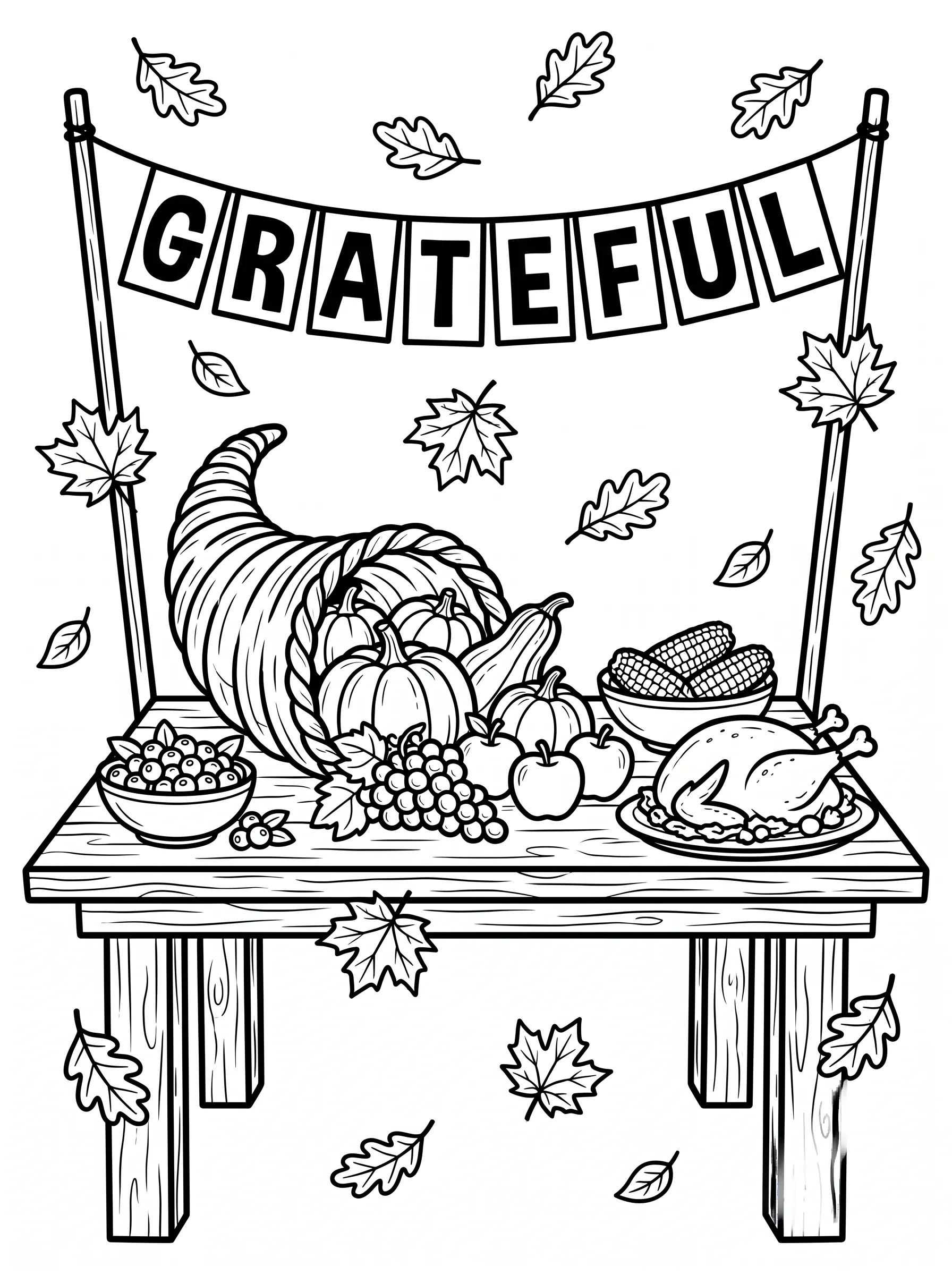 Thanksgiving Gratitude printable
