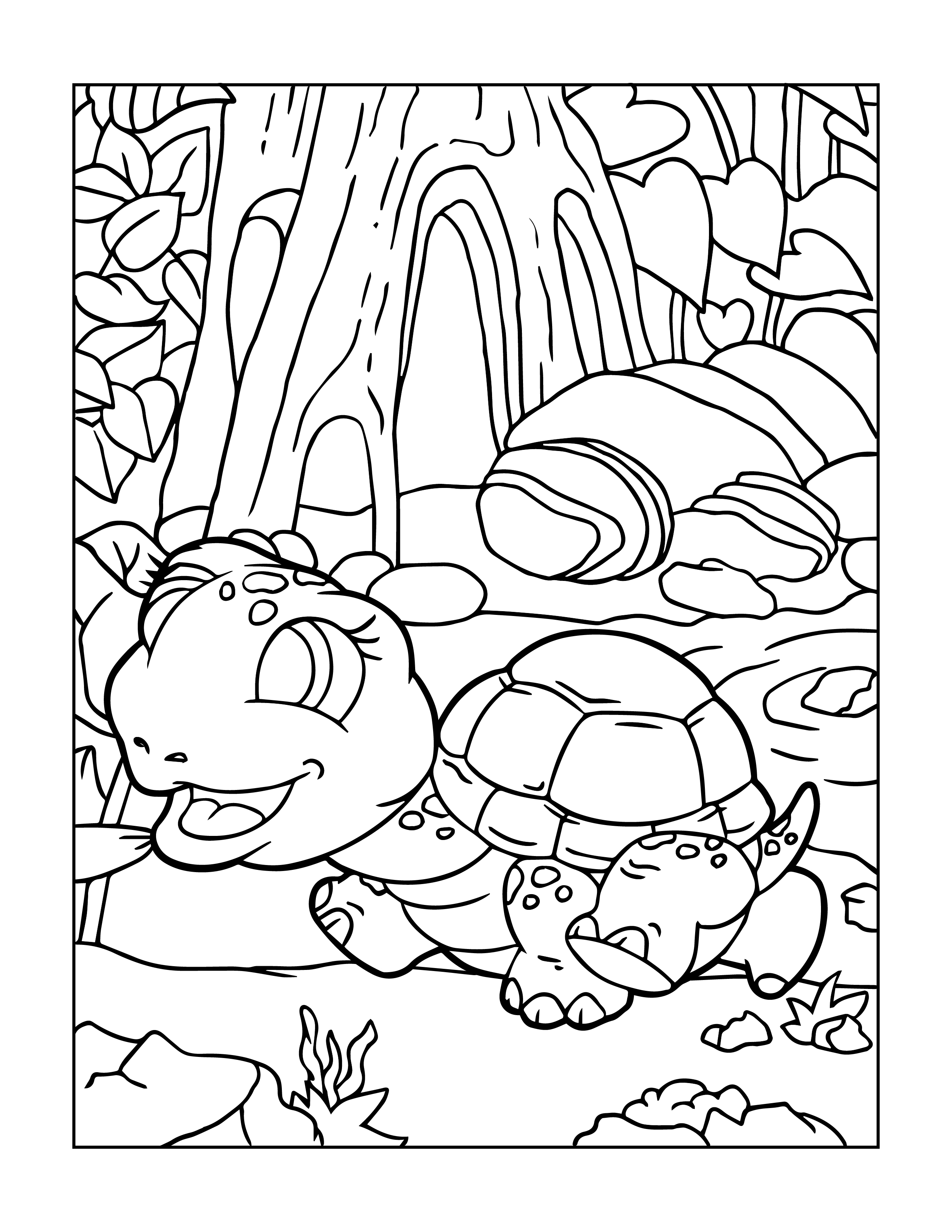 Gorilla coloring page